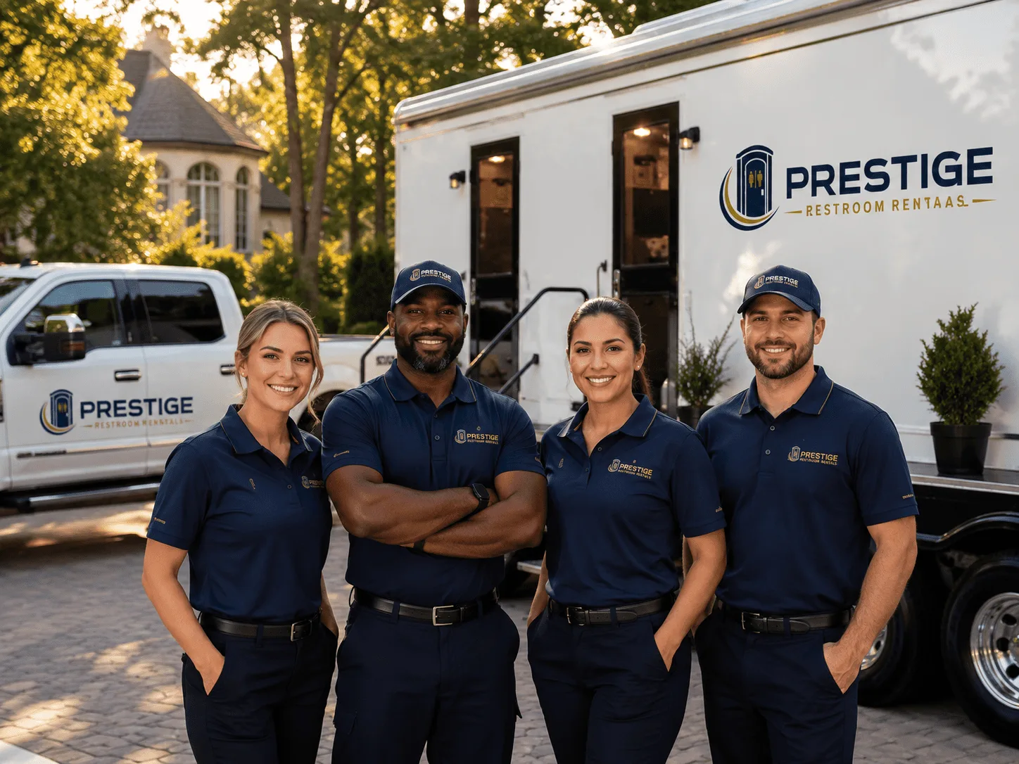Trusted Luxury Portable Restrooms company in Henning, IL